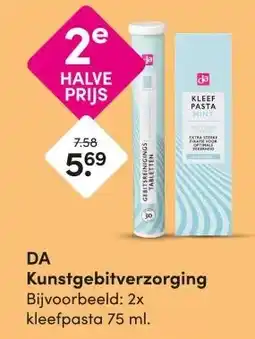 DA DA Kunstgebitverzorging aanbieding
