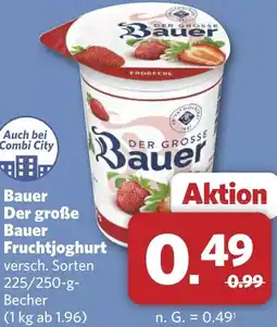 Combi Bauer Der große Bauer Fruchtjoghurt aanbieding