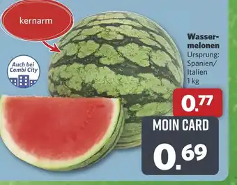 Combi Wasser- melonen aanbieding