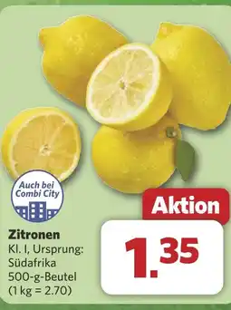 Combi Zitronen aanbieding