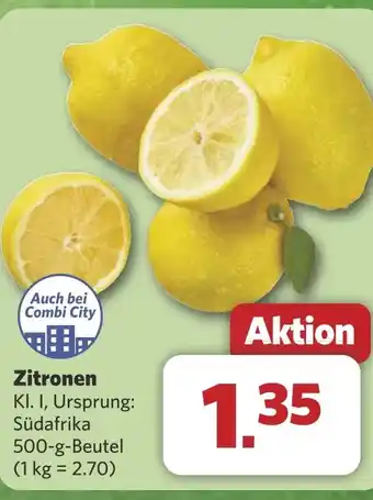 Combi Zitronen aanbieding