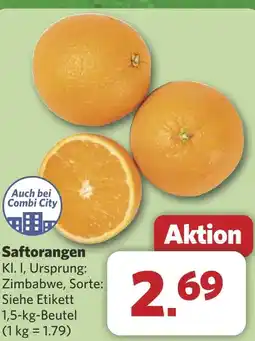 Combi Saftorangen aanbieding