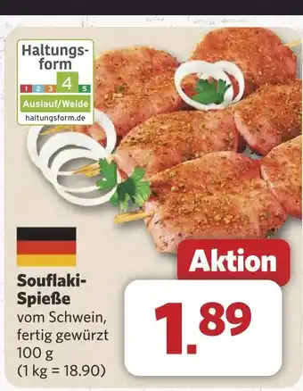 Combi Souflaki- Spieße aanbieding