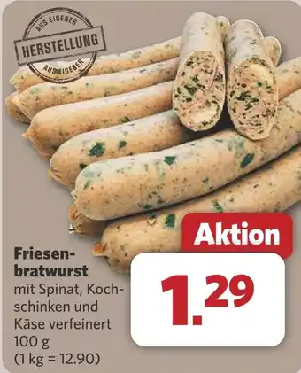 Combi Friesen- bratwurst aanbieding