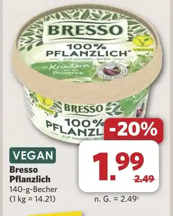 Combi Bresso Pflanzlich aanbieding