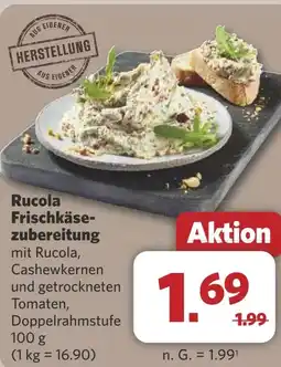 Combi Rucola Frischkäse- zubereitung aanbieding