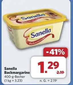 Combi Sanella Backmargarine aanbieding