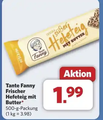 Combi Tante Fanny Frischer Hefeteig mit Butter* aanbieding
