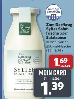 Combi Zum Dorfkrug Sylter Salat- frische oder Salatsauce aanbieding
