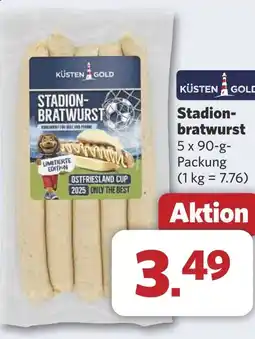 Combi Stadion- bratwurst aanbieding