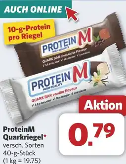 Combi ProteinM Quarkriegel* aanbieding