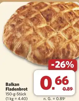 Combi Balkan Fladenbrot aanbieding