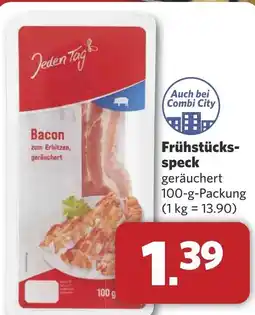Combi Frühstücks speck aanbieding