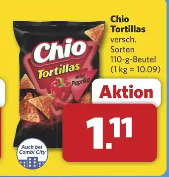 Combi Chio Tortillas aanbieding