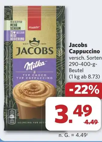 Combi Jacobs Cappuccino aanbieding
