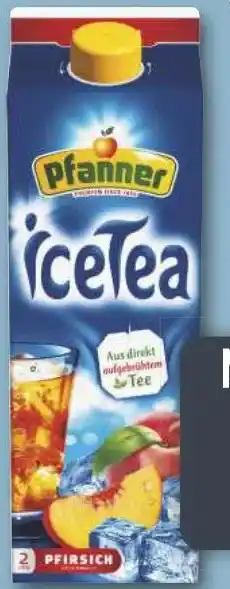 Combi Pfanner Eistee aanbieding