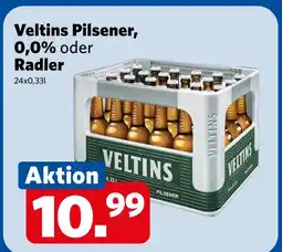 Combi Veltins Pilsener, 0,0% oder Radler aanbieding