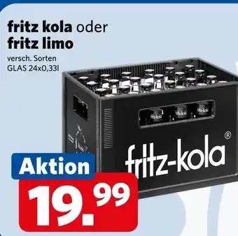 Combi fritz kola oder fritz limo aanbieding