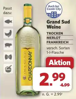 Combi Grand Sud Weine aanbieding