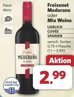 Combi Freixenet Mederano oder Mia Weine aanbieding