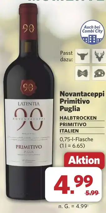 Combi Novantaceppi Primitivo Puglia aanbieding