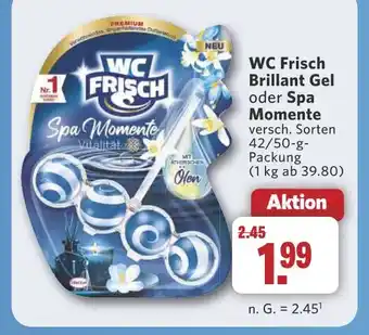 Combi WC Frisch Brillant Gel oder Spa Momente aanbieding