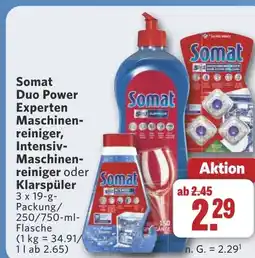 Combi Somat Duo Power Experten Maschinen- reiniger, Intensiv- Maschinen- reiniger oder Klarspüler aanbieding
