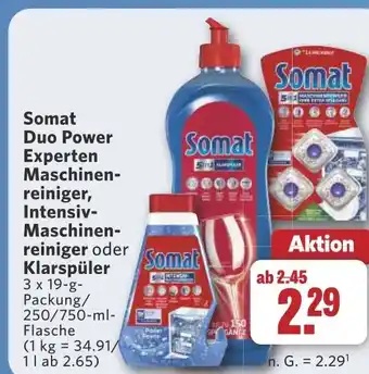 Combi Somat Duo Power Experten Maschinen- reiniger, Intensiv- Maschinen- reiniger oder Klarspüler aanbieding
