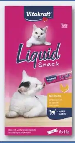 Combi Vitakraft Liquid Snack oder Naturals Liquid aanbieding