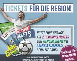 Combi TICKETS FÜR DIE REGION! aanbieding