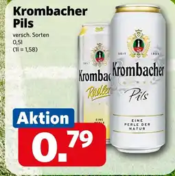 Combi Krombacher Pils aanbieding