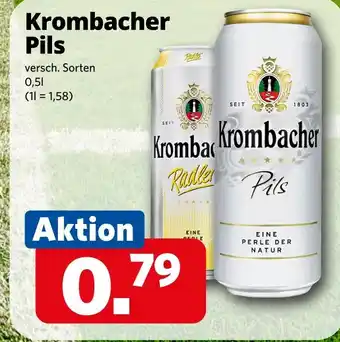 Combi Krombacher Pils aanbieding