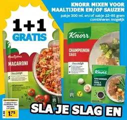 Boon`s Markt KNORR MIXEN VOOR MAALTIJDEN EN/OF SAUZEN aanbieding