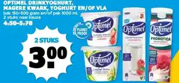 Boon`s Markt OPTIMEL DRINKYOGHURT, MAGERE KWARK, YOGHURT EN/OF VLA aanbieding