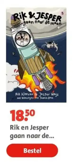 Bruna Rik en Jesper gaan naar de maan aanbieding