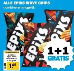 Boon`s Markt ALLE EPIXS WAVE CHIPS aanbieding