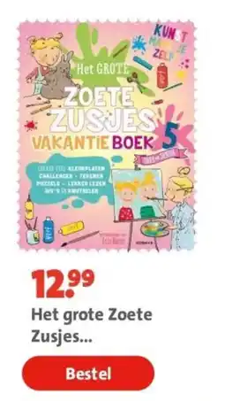 Bruna Het grote Zoete Zusjes vakantieboek 5 aanbieding