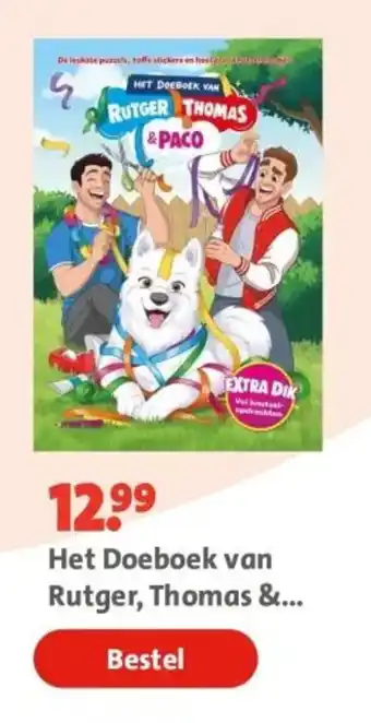 Bruna Het Doeboek van Rutger, Thomas & Paco aanbieding