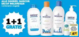 Boon`s Markt ALLE ODOREX, SANICUR EN/OF MELKMEISJE aanbieding