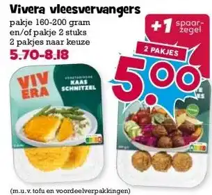 Boon`s Markt Vivera vleesvervangers aanbieding