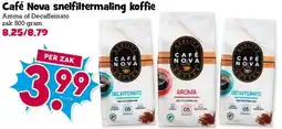 Boon`s Markt Café Nova snelfiltermaling koffie aanbieding
