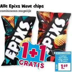 Boon`s Markt Alle Epixs Wave chips aanbieding