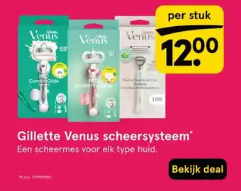 Etos Gillette venus scheersysteem aanbieding