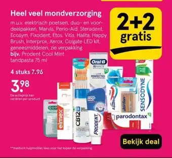Etos Heel veel mondverzorging aanbieding