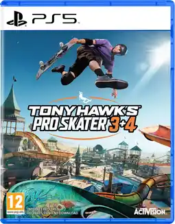 Coolblue Tony Hawk's Pro Skater 3+4 PlayStation 5 aanbieding