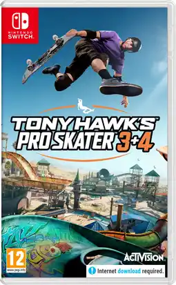 Coolblue Tony Hawk's Pro Skater 3+4 Nintendo Switch aanbieding
