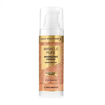 Douglas Max Factor Miracle Pure Hydratint Essence Sheer Skin Tint aanbieding
