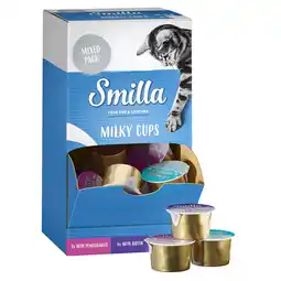 Zooplus Smilla Milky Cups Mix pakket - Voordeelpakket: 75 x 15 g aanbieding