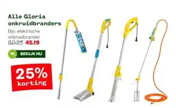 Welkoop Alle Gloria onkruidbranders aanbieding