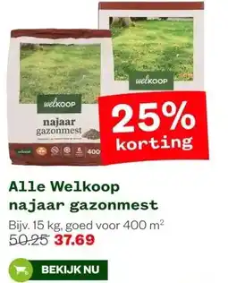 Welkoop Alle Welkoop najaar gazonmest aanbieding